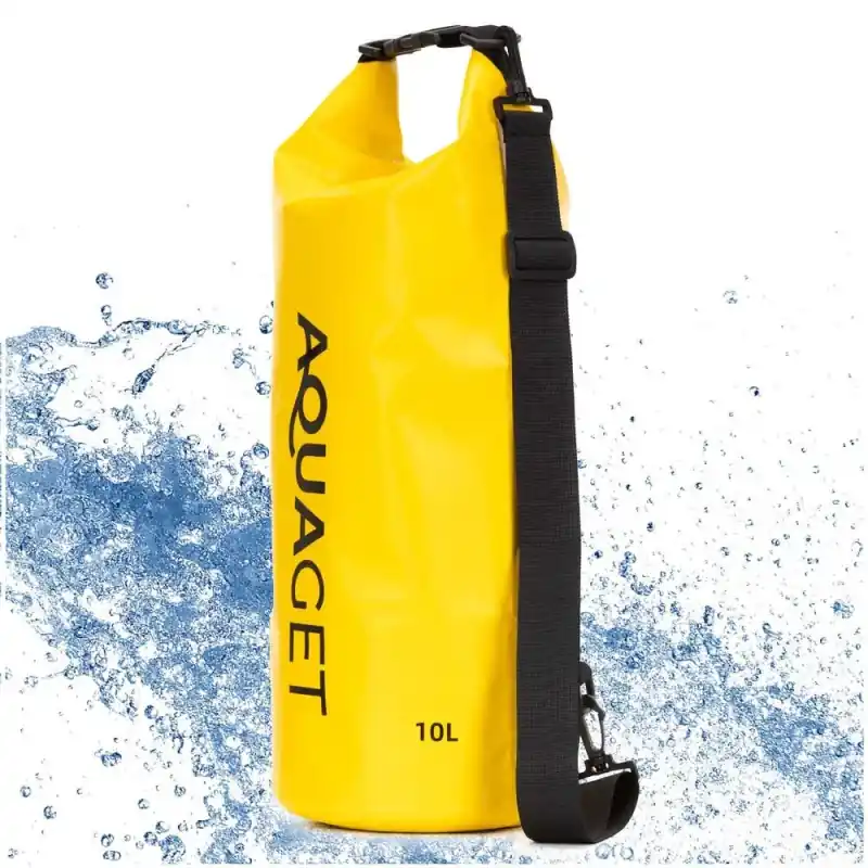Expresní Doručení Nepromokavý vak 10l AQUAGET AQ0022 žlutý