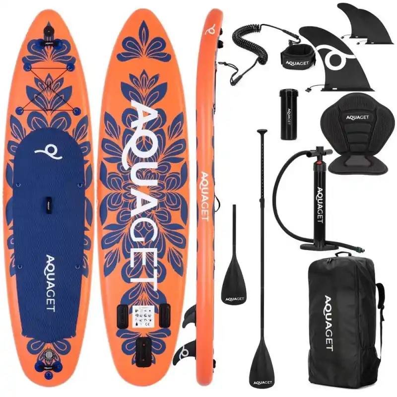 Paddleboard set AQUAGET Coral Bloom 350 cm Levný