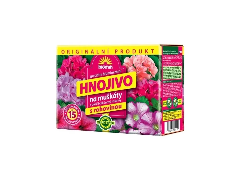 Vysoce Kvalitní Biomin na Muškáty - 500g