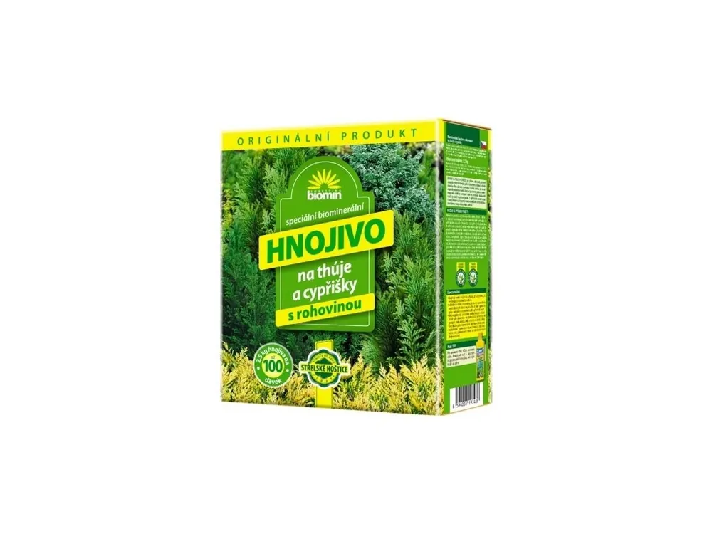 Ověřený Biomin na Thuje a Cypřišky - 2,5kg