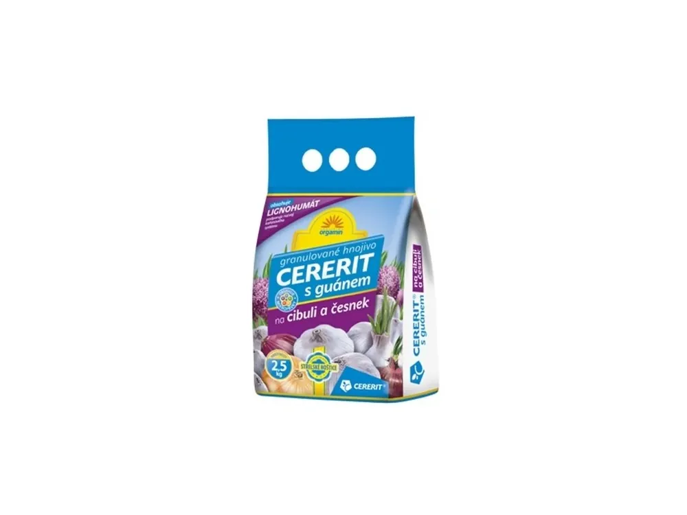 Cererit Hoštický s guánem na Cibuli a česnek - 2,5kg Speciální Cena