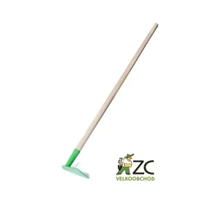 Dětská motyčka plochá - s násadou 75cm Levný