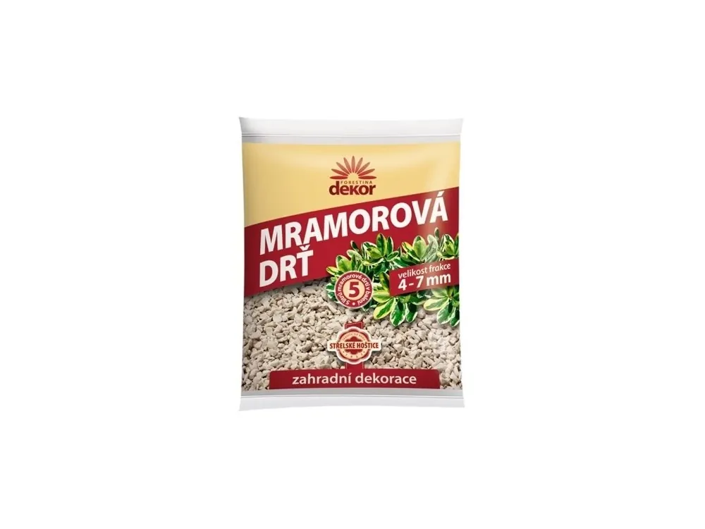 Akční Cena Drť mramorová 5l - 4-7mm