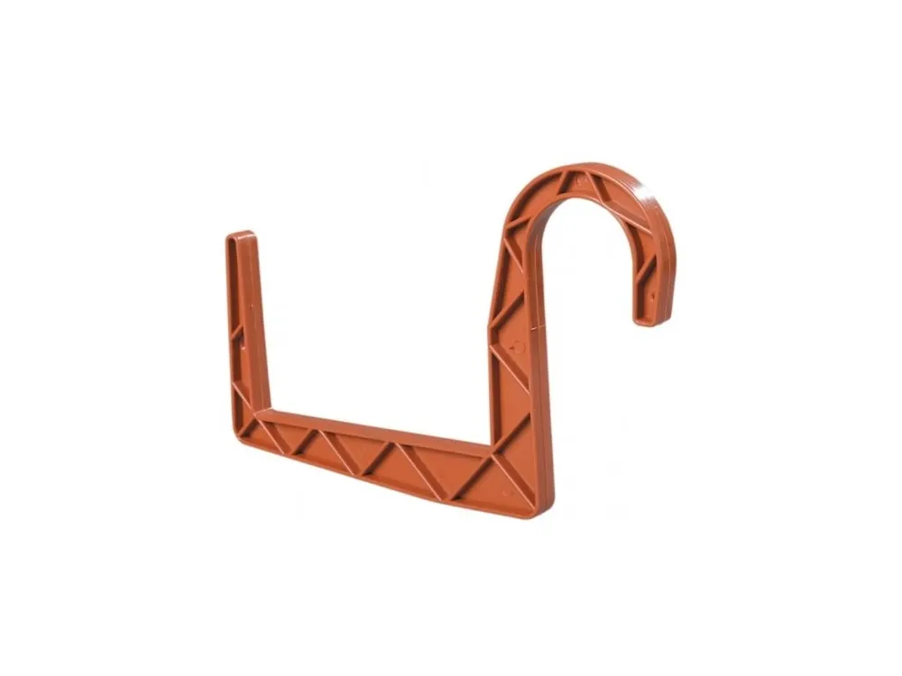Držák na truhlík kulatý teracota 2ks - 12cm Sleva