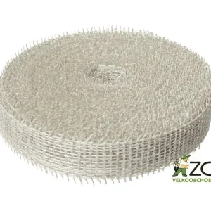 Top Prodej Jutová stuha 4cm x 25m - bílá