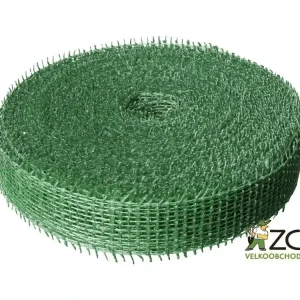 Jutová stuha 4cm x 25m - tmavě zelená Objednat Nyní