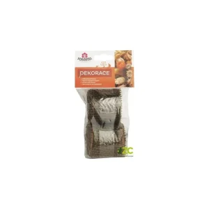 Kup Teď Jutová stuha Rosteto 4 cm x 3 m - hnědá (2 ks)