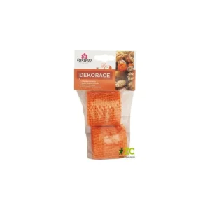 Nejlepší Cena Jutová stuha Rosteto 4 cm x 3 m - oranžová (2 ks)