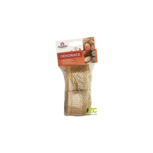 Jutová stuha Rosteto 4 cm x 3 m - přírodní (2 ks) Vysoce Kvalitní