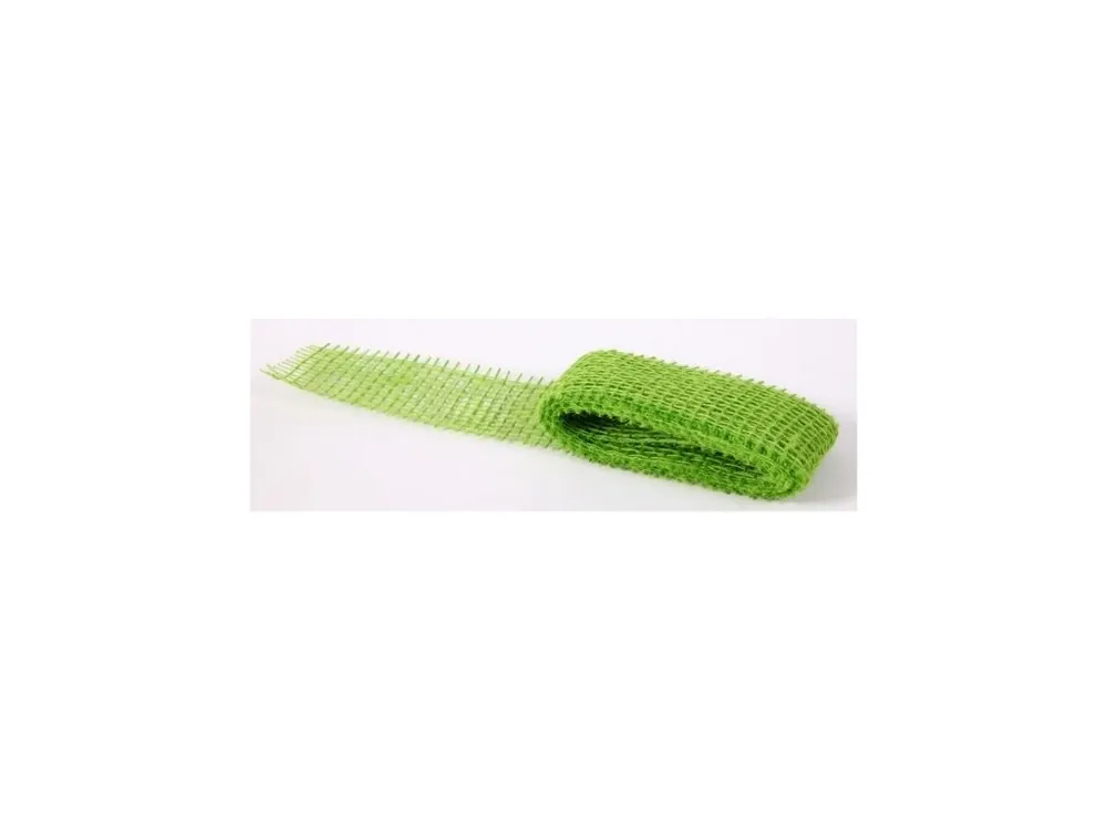 Jutová stuha 5cm x 2m - světle zelená Akční Cena