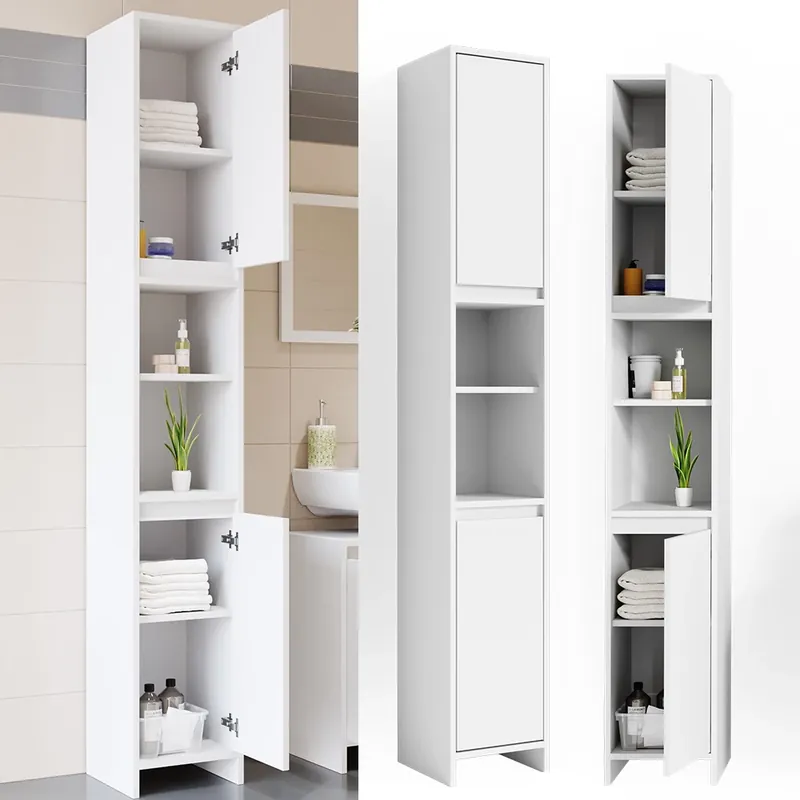 Akční Nabídka Koupelnová skříňka Emma Bílá 30 x 190 cm Vicco