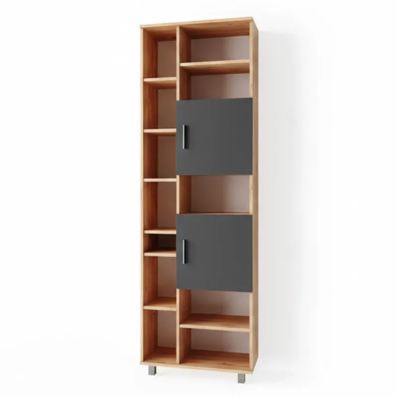 Koupelnová skříňka Ilias Zlatý mocný dub 60 x 190 cm Vicco Sezónní Sleva