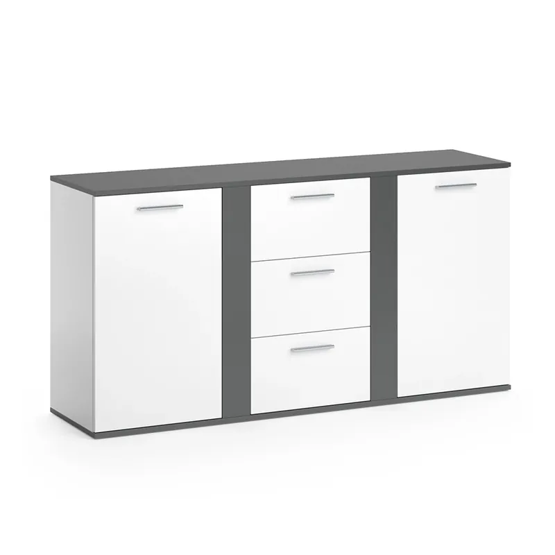 Kredenc Novelli Antracit 40 x 80 cm se zásuvkami Vicco Kup Teď