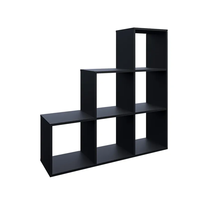 Schodišťový regál Černá 107.2 x 107.8 cm Vicco Oblíbený