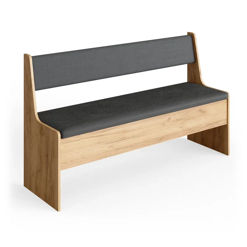Lavice do jídelny do rohu Roman Zlatý mocný dub 136.6 x 41.5 cm Vicco Akční Cena