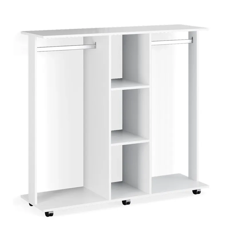 Šatní skříň Robbie Bílá 130 x 120 cm Vicco Přímo Od Výrobce