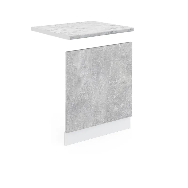 Akční Cena Přední panel R-Line Beton 60 cm s pracovní deskou Vicco