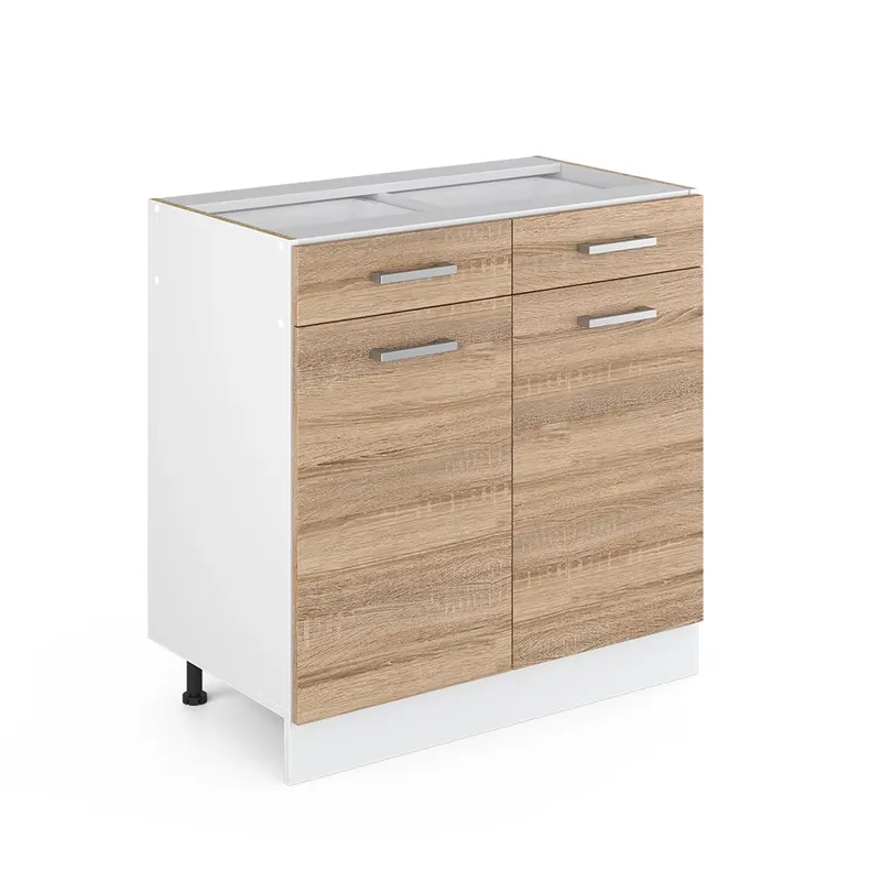 Ověřený Spodní skříňka kuchyňské linky R-Line Sonoma 80 cm bez pracovní desky Vicco