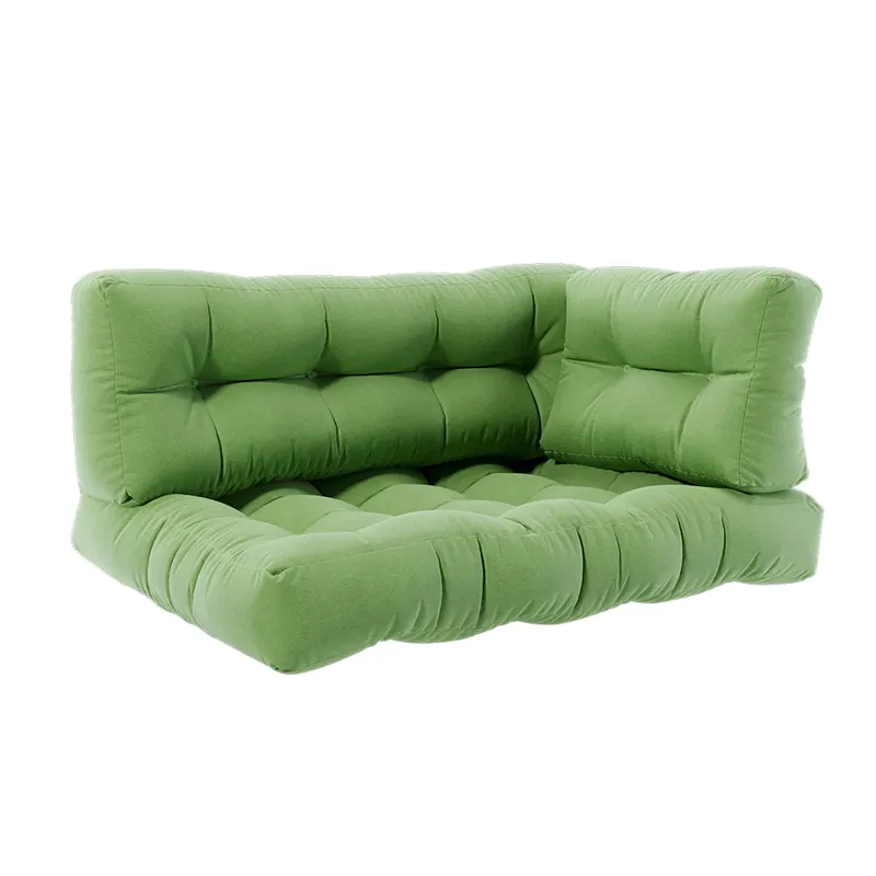 Koupit Online Sada polštářů pro palety Flocken Zelená 120 x 80 cm 3 díly Vicco