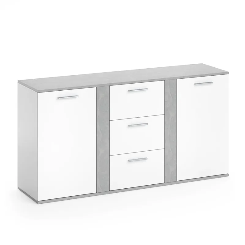 Kredenc Novelli Beton 40 x 80 cm se zásuvkami Vicco Odeslání Ihned