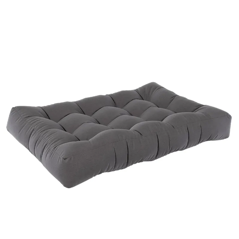 Polštáře na palety Flocken Šedá 120 x 15 cm Vicco Nízká Cena