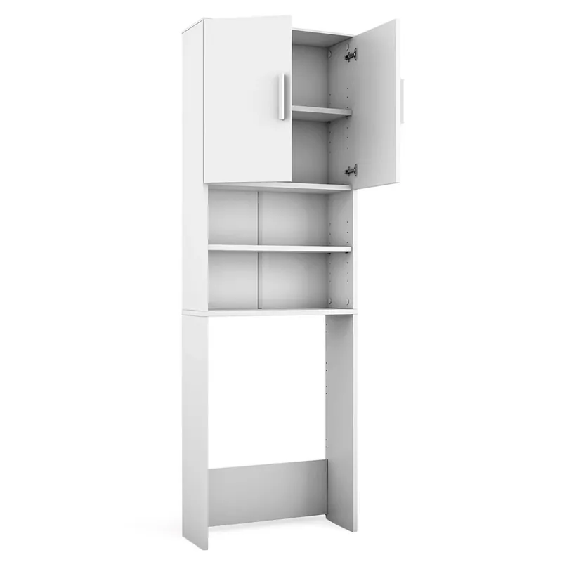 WC skříňka Bílá 64 x 190 cm se 2 dveřmi Vicco Top Prodej