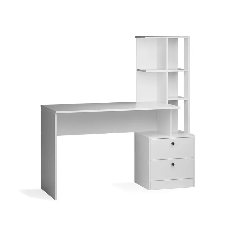 Ověřený Jídelní stůl Denton Bílá 136 x 55 cm se 2 zásuvkami Vicco