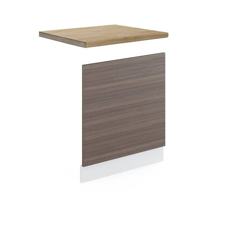 Přední panel R-Line Ušlechtilá šedá 60 cm , PD Dub Vicco Expresní Doručení