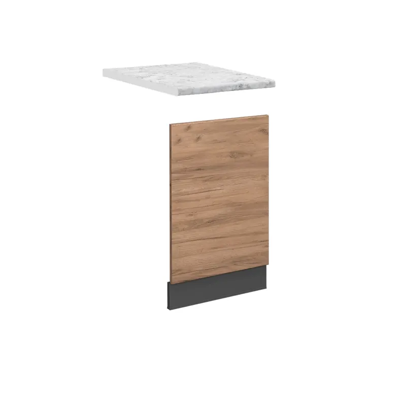 Finální Výprodej Přední panel Fame-Line Zlatý mocný dub 45 cm , PD Mramor Vicco