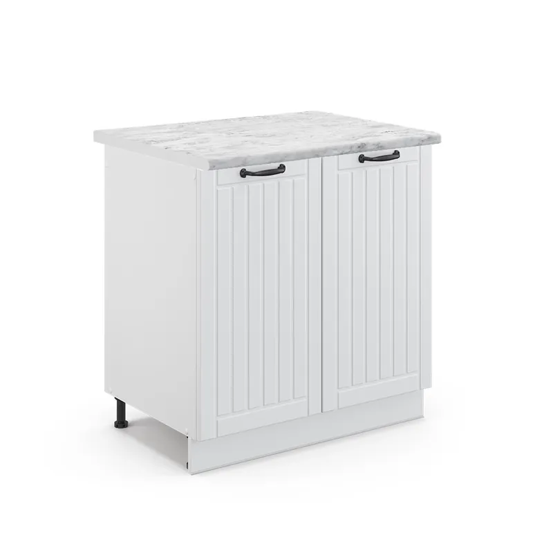Speciální Cena Skříňka pod dřez Fame-Line Bílý venkovský dům 80 cm , PD Mramor Vicco