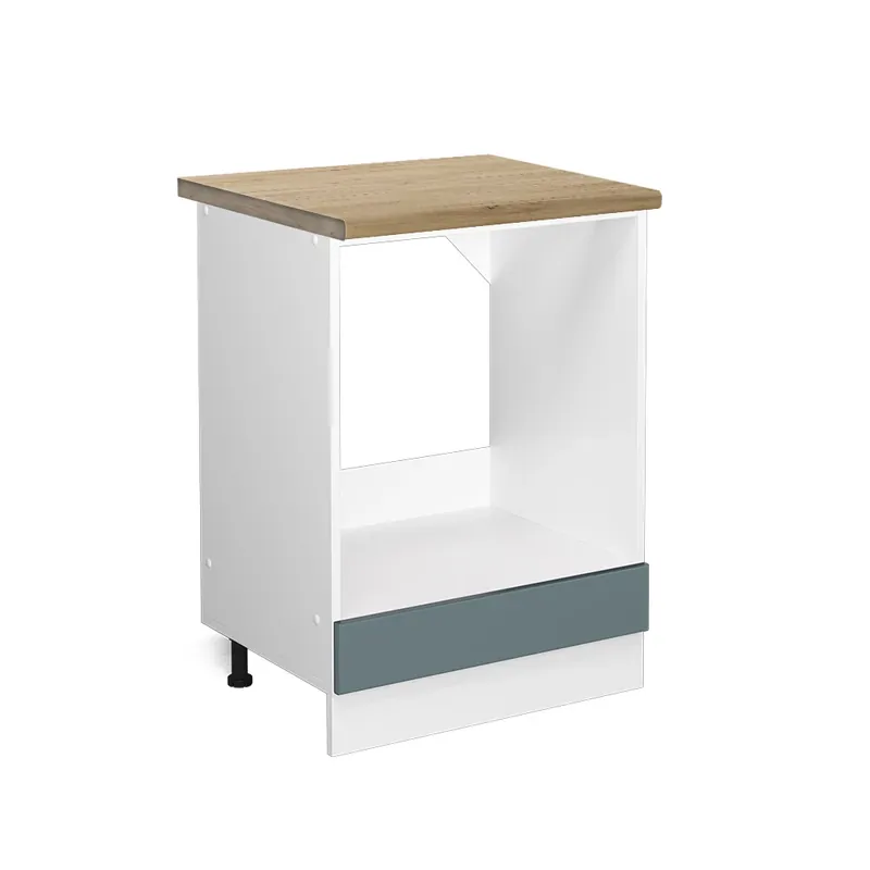 Skříňka na vestavěnou troubu R-Line Modrošedá 60 cm , PD Dub Vicco Objednat Nyní