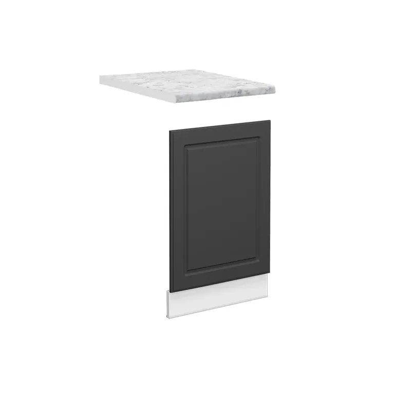 Akční Nabídka Přední panel Fame-Line Antracitově zlatý 45 cm , PD Mramor Vicco