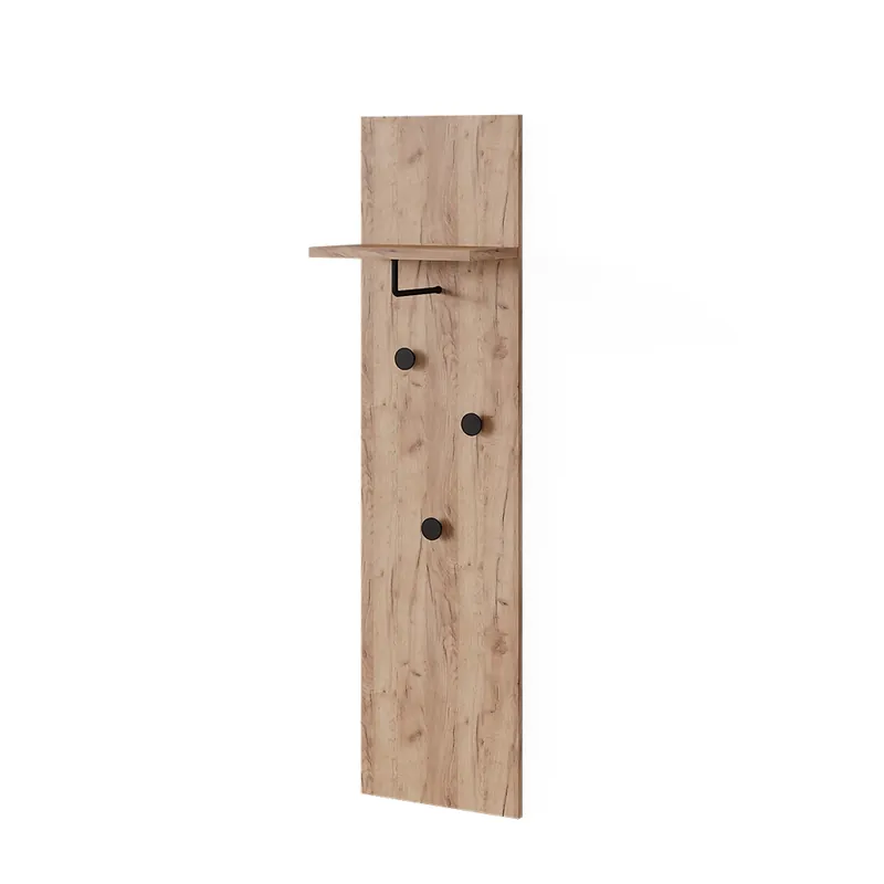 Nástěnný věšák Siri Zlatý mocný dub 36 x 135 cm Vicco Poslední Šance