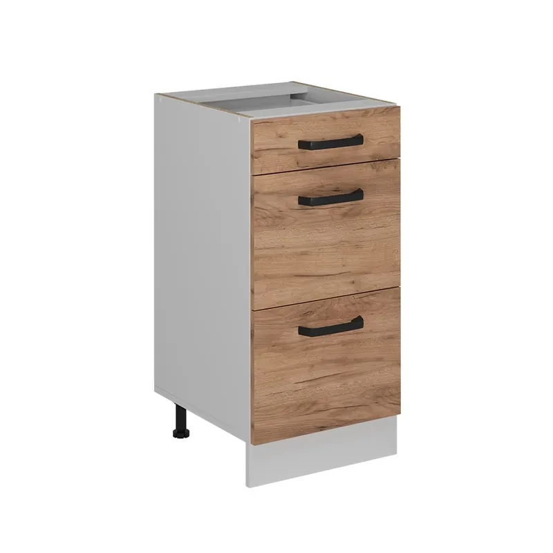 Aktuální Spodní skříňka kuchyňské linky R-Line Zlatý mocný dub 40 cm bez pracovní desky Vicco