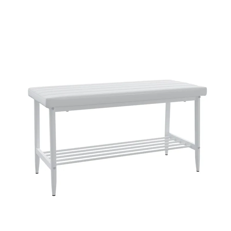 Lavice Grand Bílá 85 x 35 cm Vicco Víkendová Akce