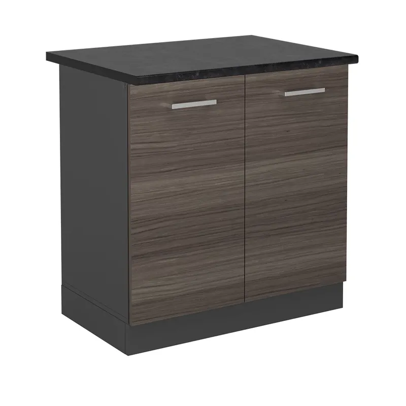 Skříňka pod dřez R-Line Ušlechtilá šedá 80 cm , PD Antracit Vicco Akční Cena