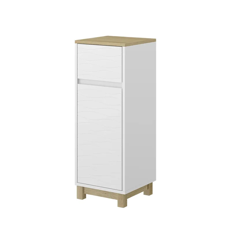 Jen Po Omezenou Doba Midi skříňka Livia Bílá 30 x 80 cm se zásuvkou Vicco