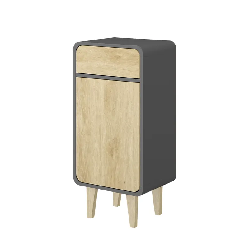 Nejlepší Cena Midi skříňka Arla Antracit/dub 40 x 81 cm Vicco