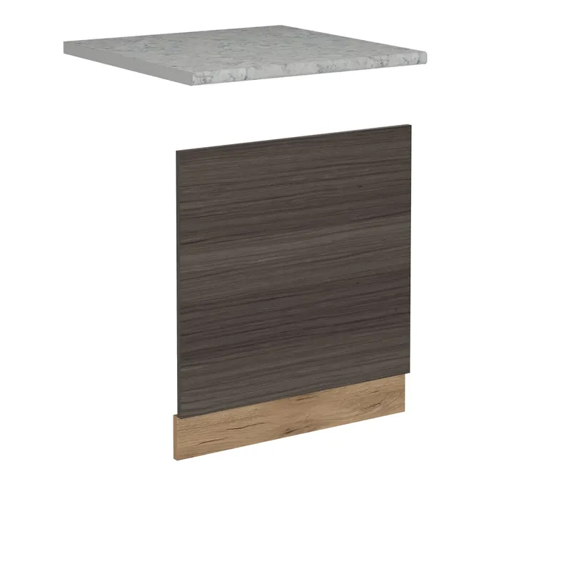 Přední panel R-Line Ušlechtilá šedá 60 cm , PD Mramor Vicco Ověřený