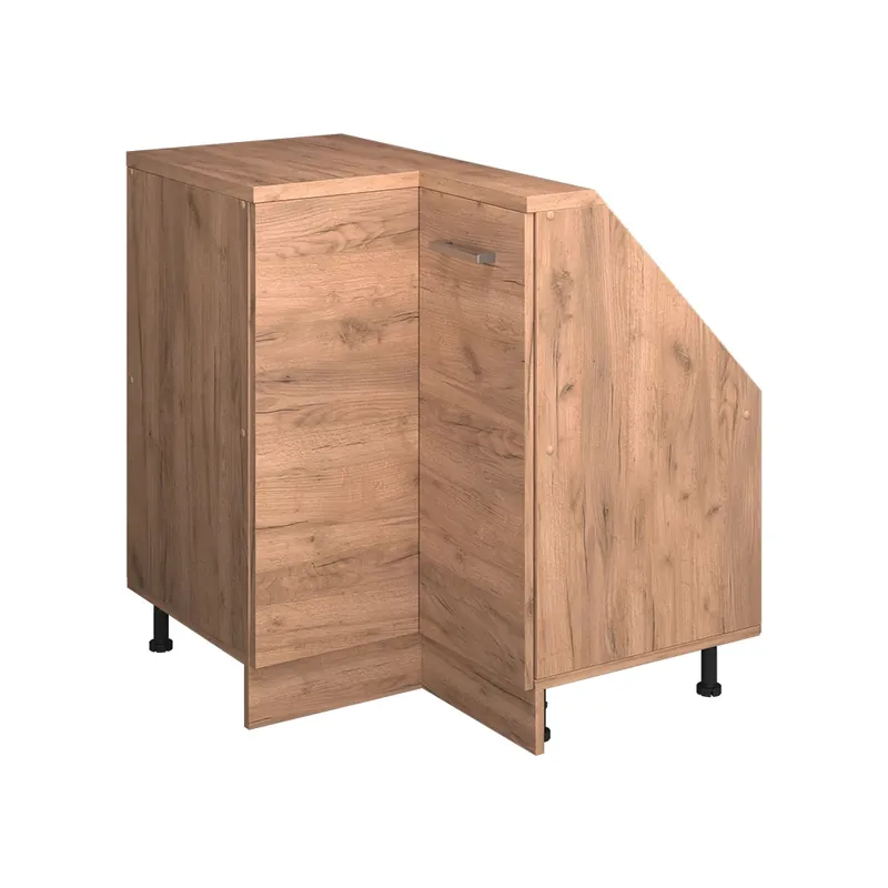 Šikmá skříň Rohová skříňka Rion Zlatý mocný dub 75.6 x 81.6 cm s 1 dveřmi Vicco Tovární Cena