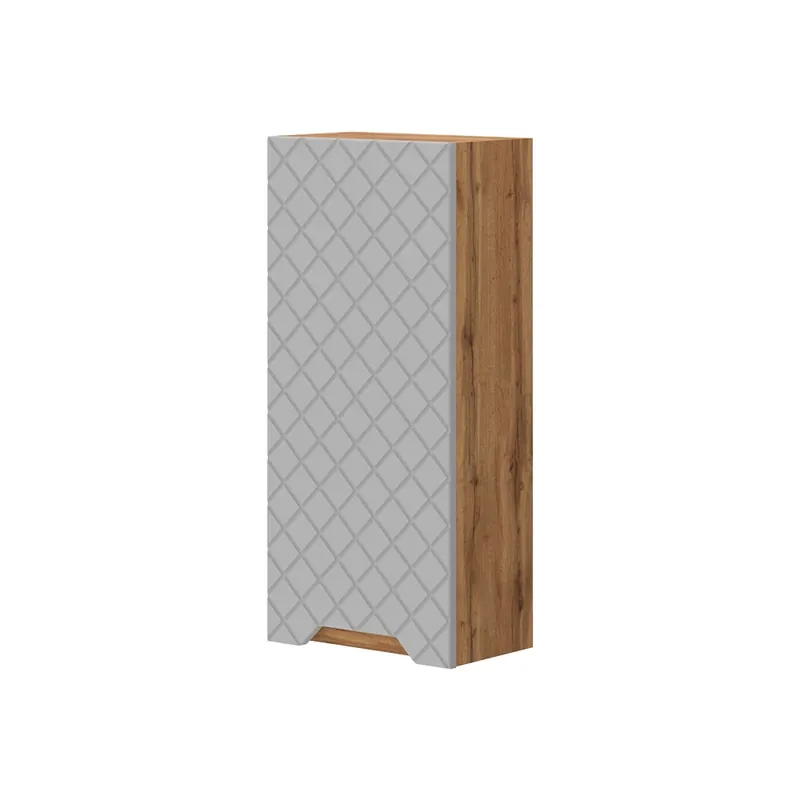 Skříňka do koupelny Lotta Dub/šedá se strukturou dlaždic 20 x 72.6 cm Vicco Cenově Výhodný