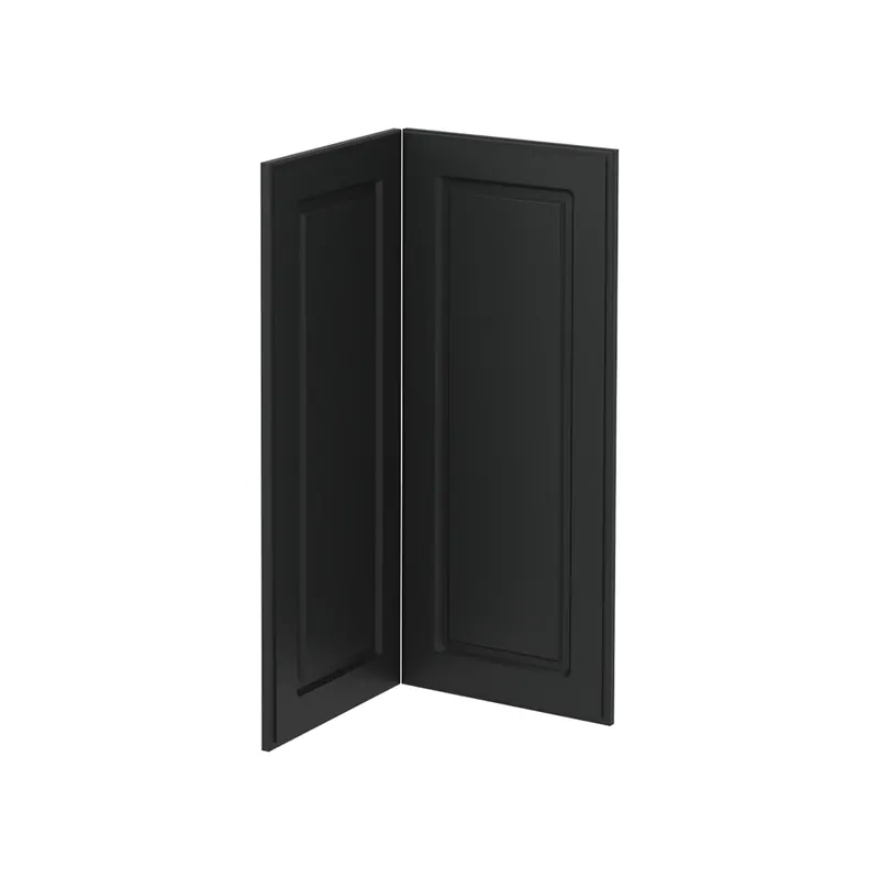 Zlevněný Kuchyňská dvířka R-Line Antracitový venkovský dům 59.2 x 71.3 cm nábytková čela pro rohovou spodní skříňku Vicco