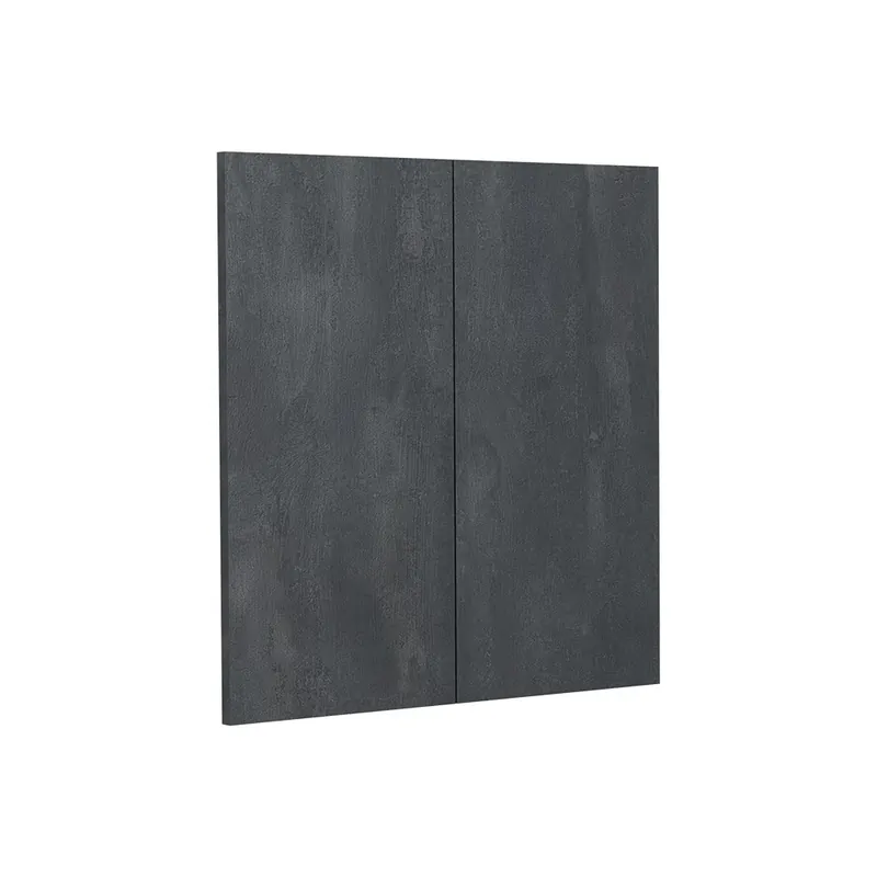 Kuchyňská dvířka R-Line Černý beton 59.2 x 59 cm nábytková čela pro závěsnou skříňku Vicco Levný