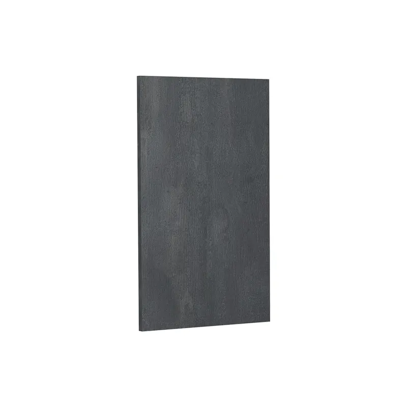 Nejlepší Volba Kuchyňská dvířka R-Line Černý beton 36.4 x 59 cm nábytková čela pro rohovou závěsnou skříňku Vicco