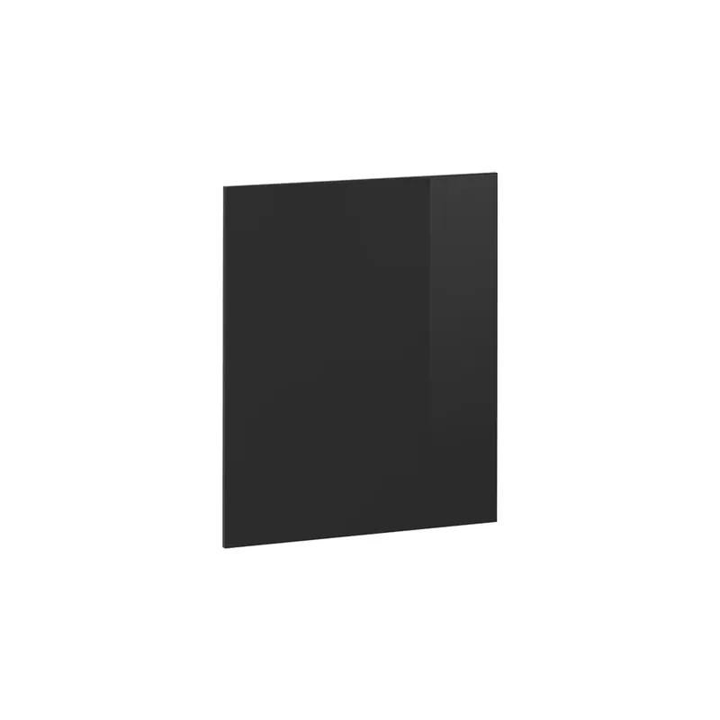Kuchyňská dvířka R-Line Černý vysoký lesk 59.6 x 71.3 cm nábytková čela pro poloviční skříň pro troubu Vicco Odeslání Ihned
