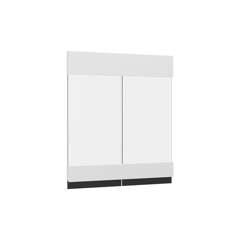 Kuchyňská dvířka R-Line Bílá 59.2 x 59 cm nábytková čela pro závěsnou vitrínu Vicco Tovární Cena