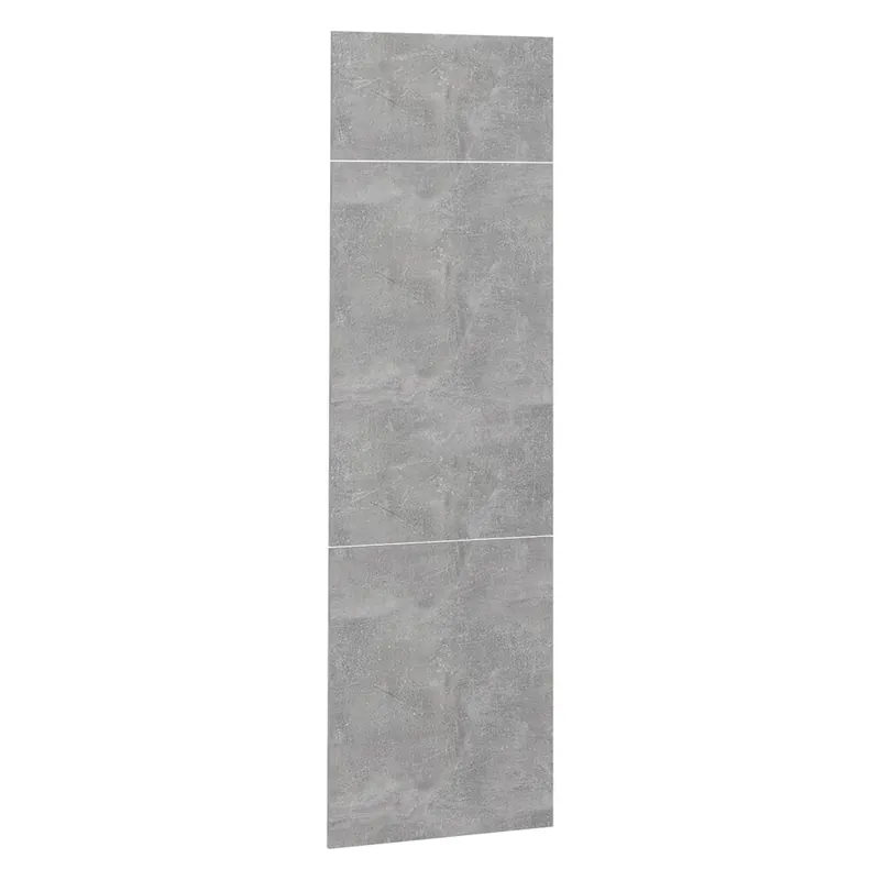 Kuchyňská dvířka R-Line Beton 59.6 x 196 cm nábytková čela pro skříň k vestavné lednici Vicco Aktuální