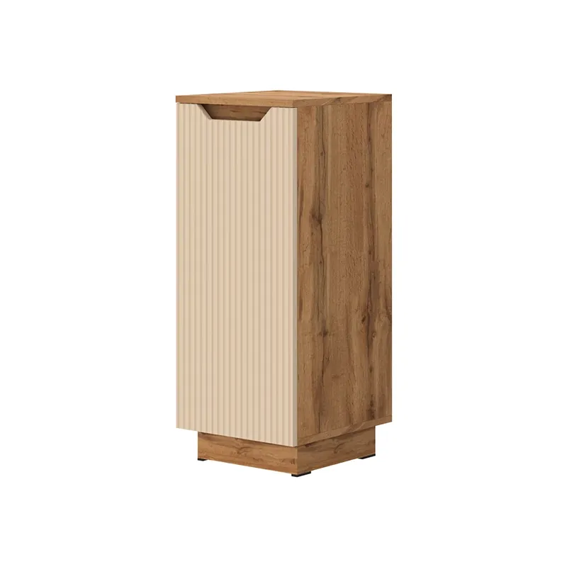 Střední skříňka Lotta Dubový/kašmírový pruhovaný 33.4 x 81.9 cm Vicco Horká Nabídka