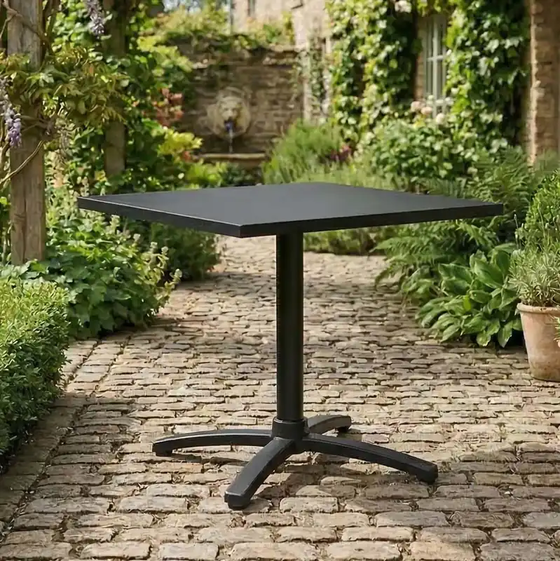 Hliníkový zahradní stůl Bjørkka ALVIA/GRANO 80 cm Dokud Zásoby Vydrží