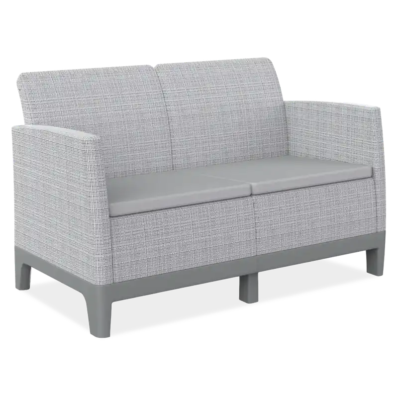 Top Prodej Sedačka Scandi Forma 2 Ash Grey-Storm Grey / Light Grey - Keter
